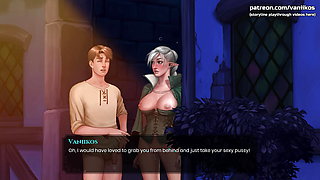 Perfect Ass Elf MILF With Big Tits Creampied On The Public Street - Cartoon Animated Porn Game - What A Legend! - #22