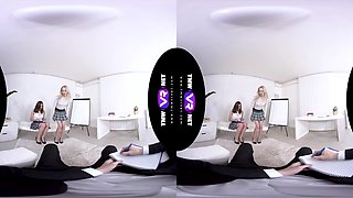 Hot College Babes Struggle To Fuck A Massive Dick - Schoolgirl Ffm Threesome