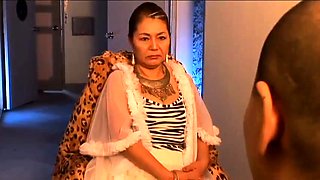 Foot worship training session with horny mature mistress