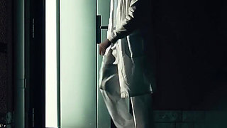 Horny Doctor Fucks Lab Partner Before Unbirthing Him