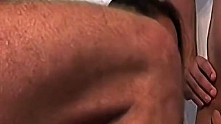 Wifes First Threesome with Husband Wild Couch Ride