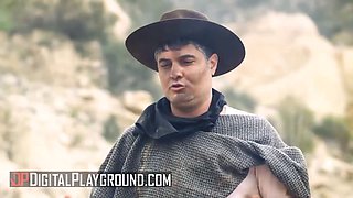 Riding sloppy featuring smoking hot cowgirl Susy Gala and Nick Moreno - digitalplayground