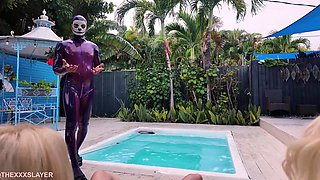 Hot group sex with wild trannies