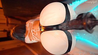 Curvy Beauty's Wild Passion in Creamy Homemade Heat
