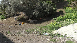 Turkish Farmers Wife Has Rough Sex with American Soldier in Turkey