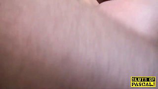 Deepthroating sub banged hard after grappling
