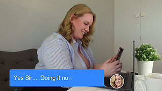 The Boss Controls Secretary Bliss