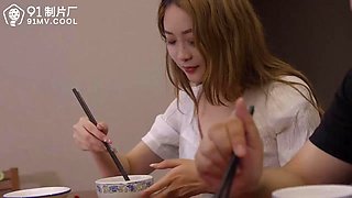Model - Hot Asian Big Tits Slut Fucked By Her Father in Law While Husband is Away! Keep It In The Family!
