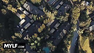 Crystal Rush and Donnie Rock share a Filthy Thanksgiving Fuckfest with a hot morning sex twist