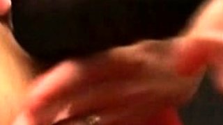 Innocent Busty blonde fingering and toying pussy
