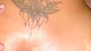 First Anal Lends Itself to Filling Her Ass with Milk