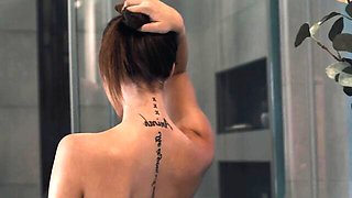 Nice-looking Amirah Adara and Clemence Audiard's lesbian sex slave trailer