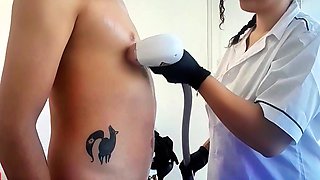 Ultimate Laser Hair Removal with Happy Ending Feat Eddie Queens Part 1