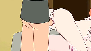 Rick and Morty - a Way Back Home - Sex Scene Only - Part 49 Horny Girls by Loveskysanx