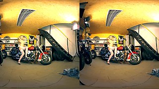 205 - Kate - Solo Model Striptease In Garage - Sexlikereal