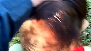 Amateur brunette fucked hardcore