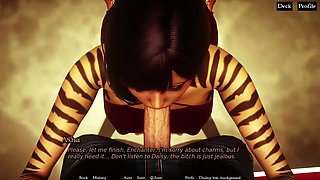 Furrhouse Chapter 16 Part 1 - Ball Draining Deepthroat by Monster Girl (no Voiceover)