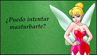 Spanish fantasy audio JOI with magical fairy.