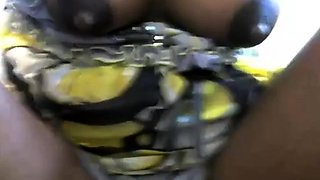 Nigerian Girl Nipple Play and Turkish Pussy Fingering