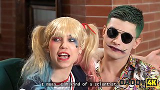 Daddy4k. harley quinn let her pussy go insane