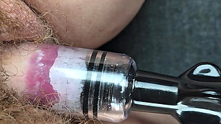 Dirty Whore Toys Her Cunt To Squirting Orgasm In Random Parking Lot.