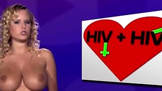 Solo with perfect big boobed blonde Alexis Ford