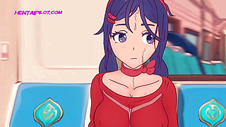 Fucking With MITAS In The Subway ( OMG!! He Fucked My Ear Too ) - Cartoon Porn