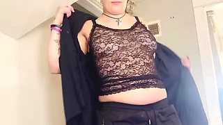 Tomboy fucks her boss to keep her job