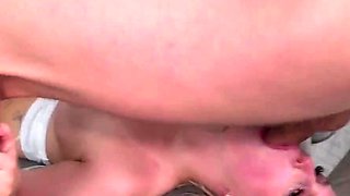 Blonde Teen Sucks And Fucks Big Rod