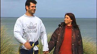 Victoria Takes Two Rides on the Beach - Private Porn Sex Videos