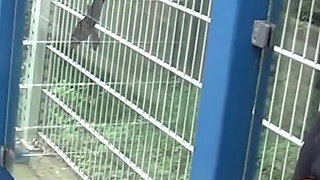 Sexy big ass chick anally fucked in the car and outdoor