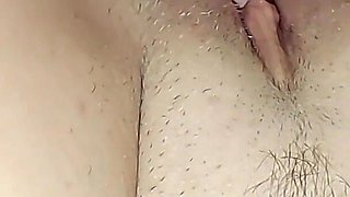 I Rub My Dick on My Stepmom's Clitoris and Cum on Her Pussy