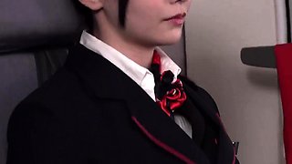 Asian Japanese Schoolgirl Glasses