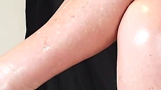 Worship My Toes in Clear Heels