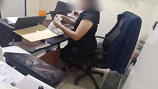 Hardcore office sex with a horny boss PART 1