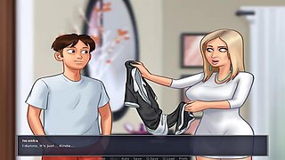 Wild summer fun with the biggest boobs and cartoon fantasies