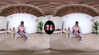 Irresistible Ladynight Gives You A Foot Tease That Will Blow Your Mind; Sexy Amateur Leg And Foot Fetish Vr