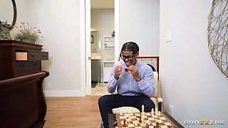 Horny chocolate wanton sex crazy video