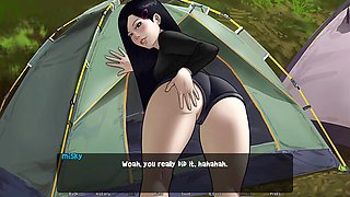 MissKitty2K's footjob camping adventure brings all the excitement