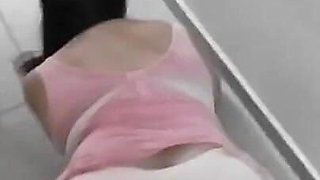 Encontre Mi Empleada En El Gimnasio En Casa Le Grabo El Cameltoe Y Me Chupa La Verga