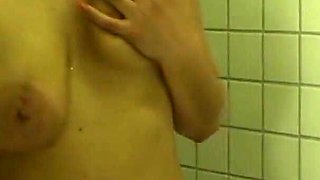 Teeny Alex - Fuck and Blowjob in the Shower