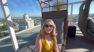 Picked Up At Rooftop Pool And Drilled In Public Toilet With Nickey Huntsman And Celtic Iron