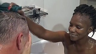 Fucking My Lover in the Bath and Have a Nice Orgasm on His Dick