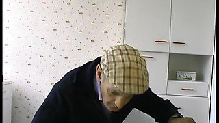 Grandpa Secretly Gets It When He Watches a Young Couple Having Sex.