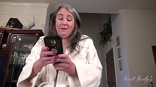 Your Step-Auntie Grace Catches You with Porn, Gives You The Real Thing Instead