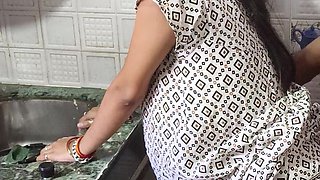 Indian Desi Village Bhabhi Fucked by Brother in Law in the Kitchen