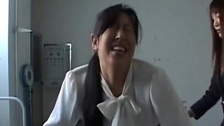 Naughty Teacher In Asian Schoolgirl Paddle Spanks