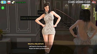 Rich cougar and her naughty housemaid in the fashion biz
