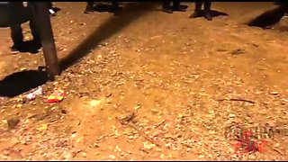 Public Gangbang with Izabela Pepper - Blonde Amateur Takes Multiple Strangers' Cum