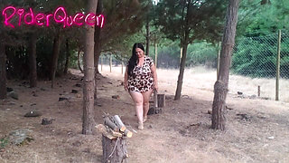 Recoping Woods Sexy Stepmom Outdoors